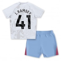 Aston Villa Jacob Ramsey #41 Vonkajší Detský futbalový dres 2023-24 Krátky Rukáv (+ trenírky)